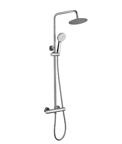 Maine Round Thermostatic shower - Chrome